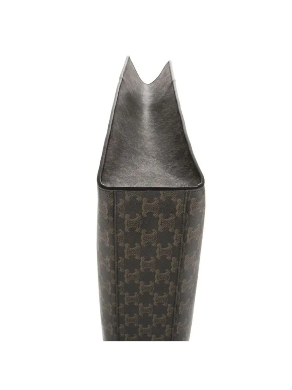 Celine Horizontal Cabas Black Triomphe Canvas - Picture 7 of 10